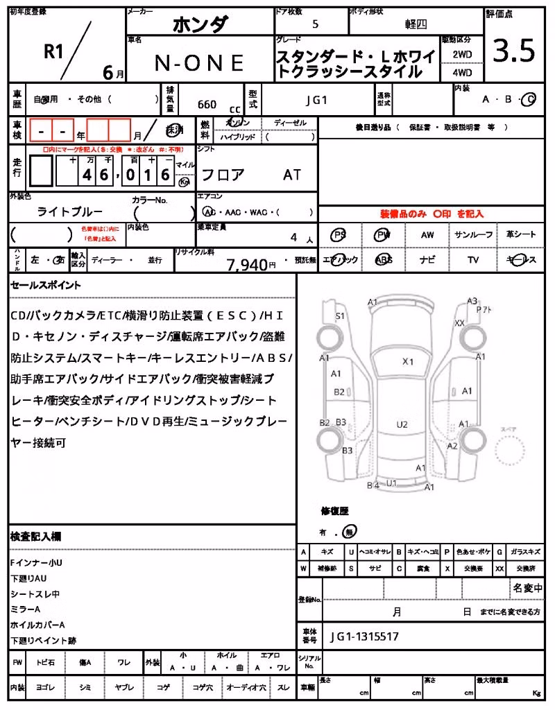 HONDA N-ONE