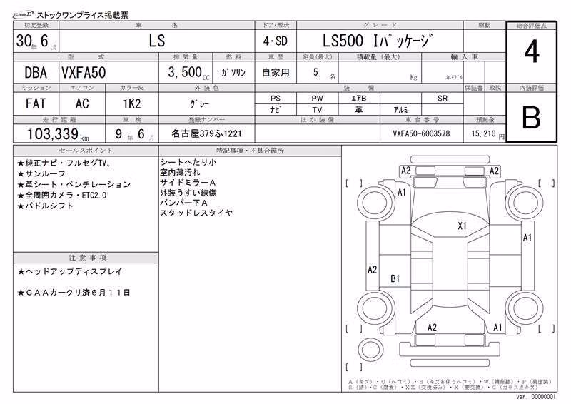 LEXUS LS500
