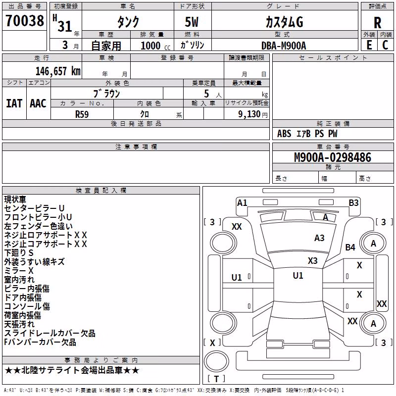 TOYOTA TANK