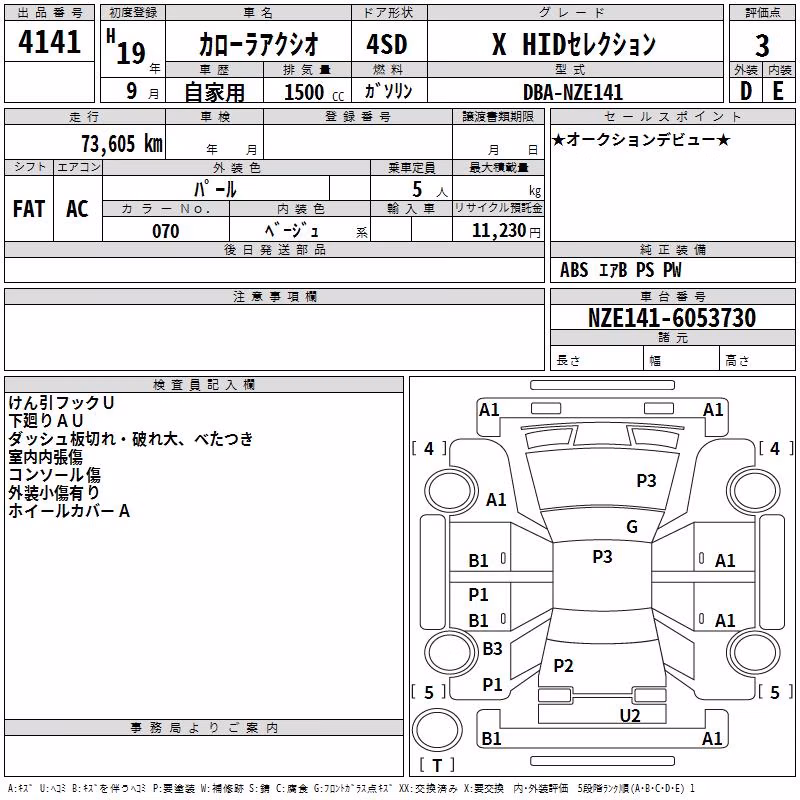 TOYOTA COROLLA AXIO