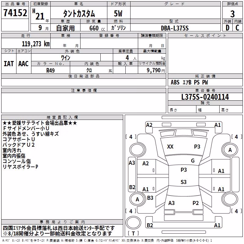 DAIHATSU TANTO