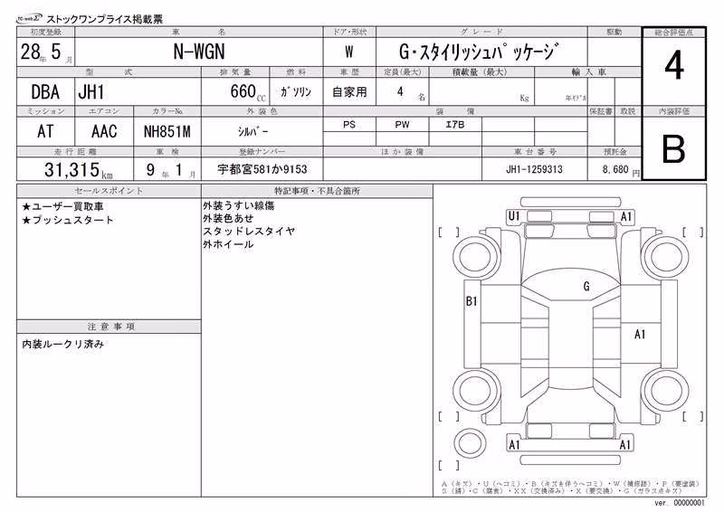 HONDA N-WGN