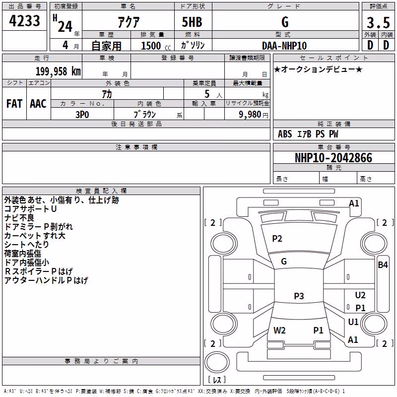 TOYOTA AQUA