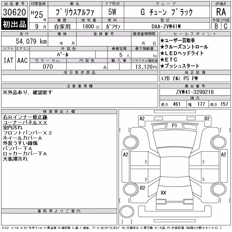 TOYOTA PRIUS ALPHA