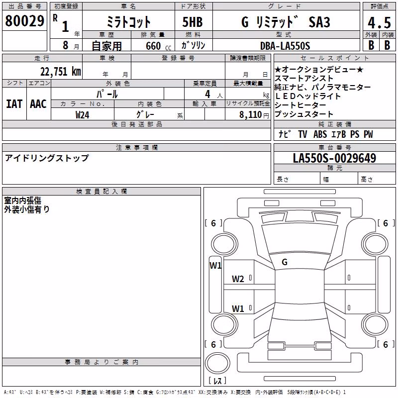 DAIHATSU MIRA TOCOT