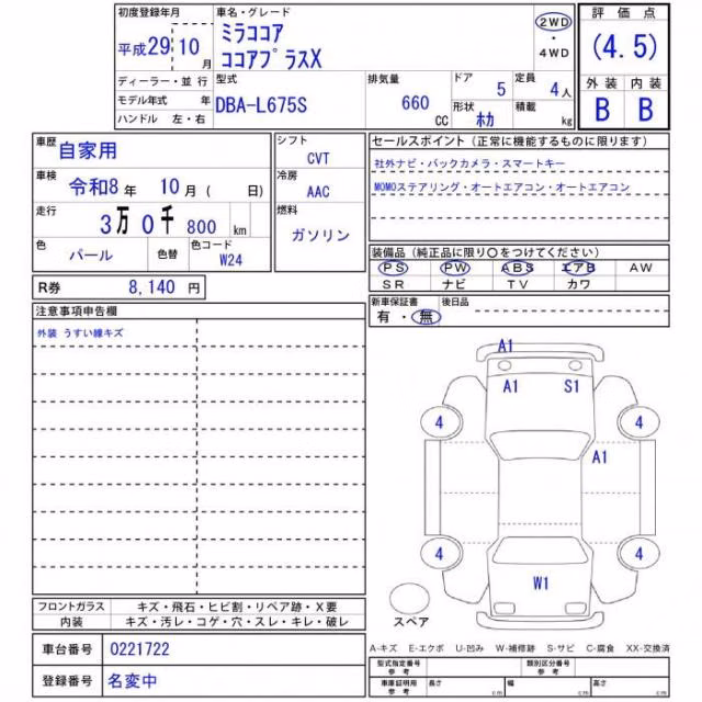 DAIHATSU MIRA COCOA