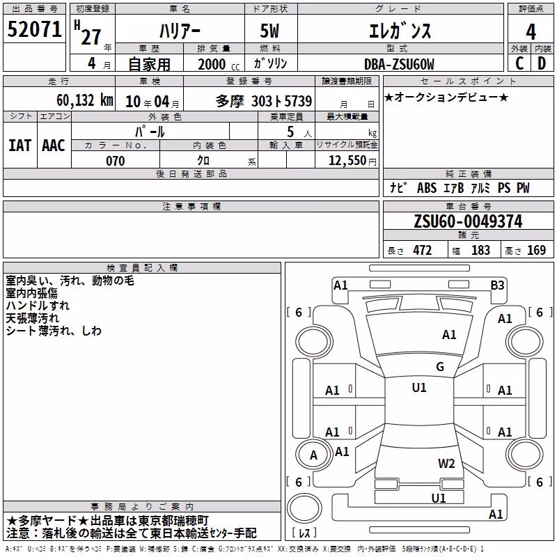 TOYOTA HARRIER