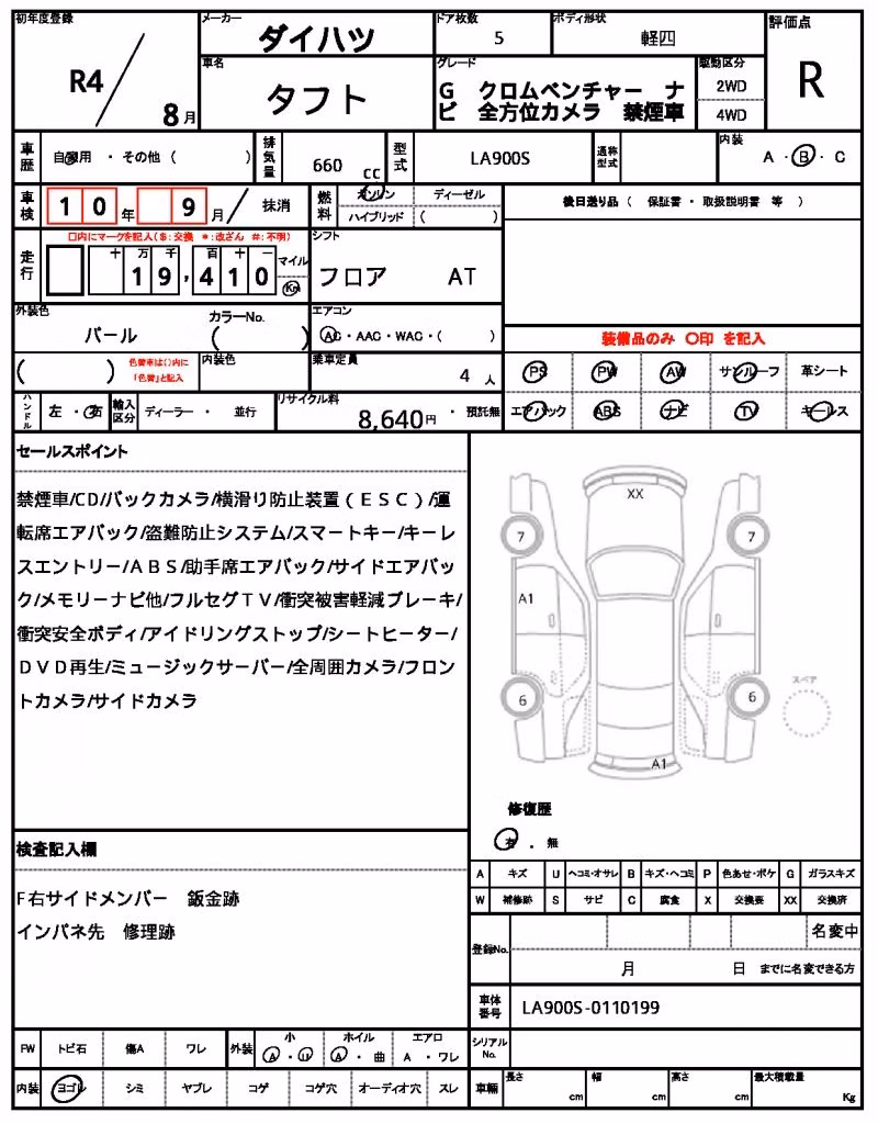 DAIHATSU TAFT