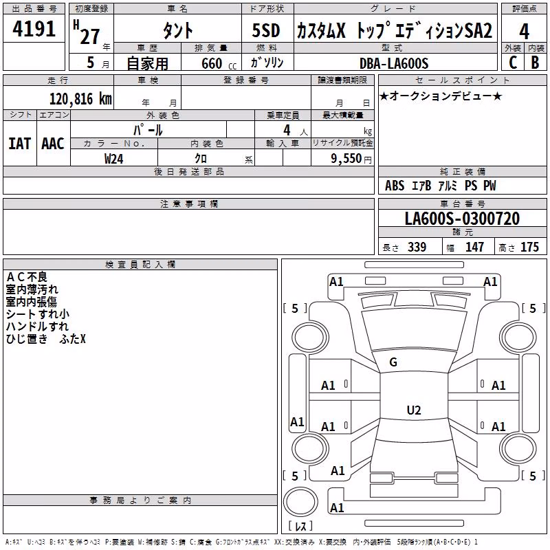 DAIHATSU TANTO