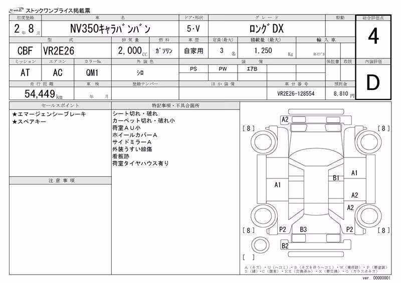NISSAN NV350 CARAVAN