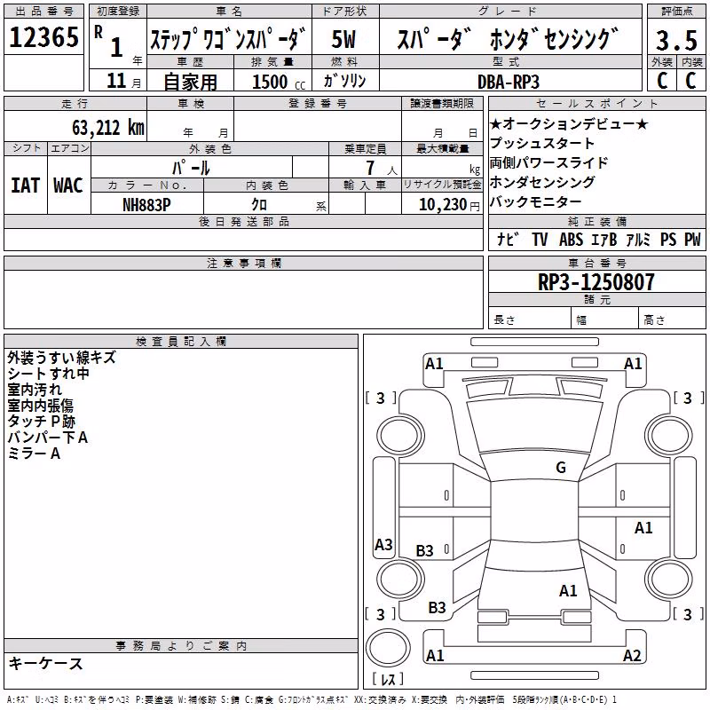HONDA STEPWGN
