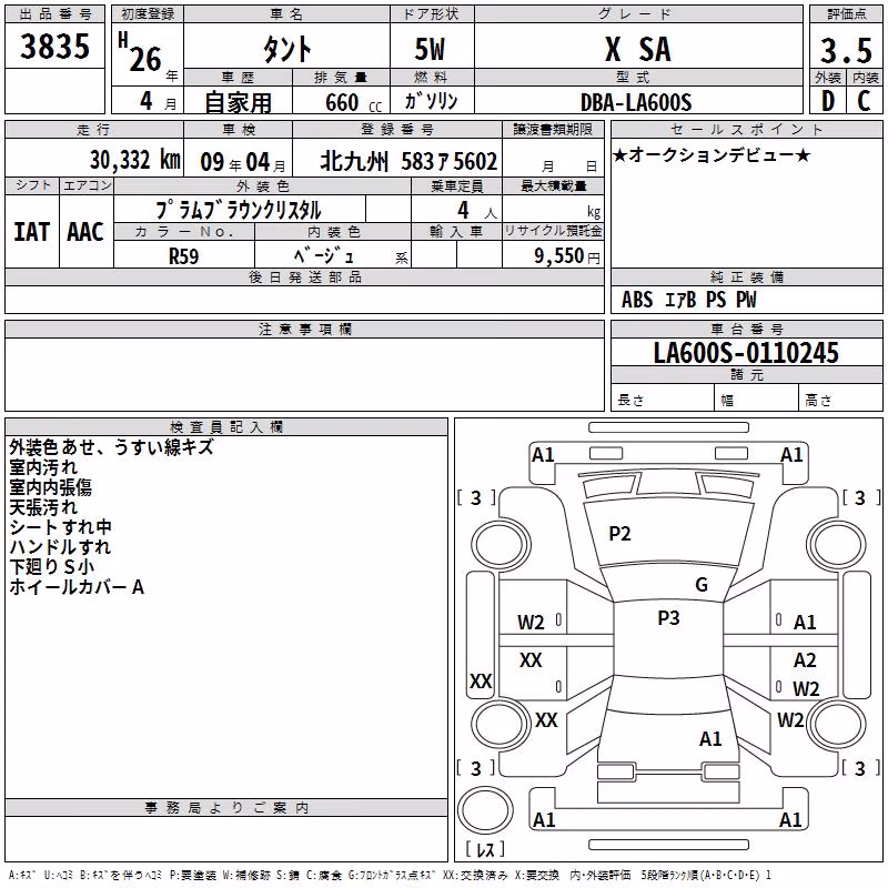 DAIHATSU TANTO