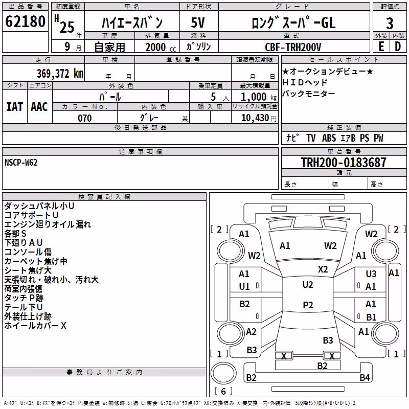 TOYOTA REGIUS ACE