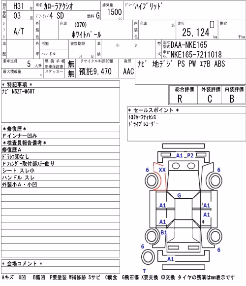 TOYOTA COROLLA AXIO