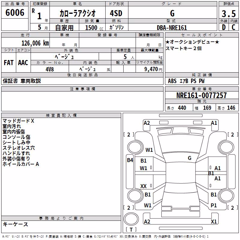 TOYOTA COROLLA AXIO