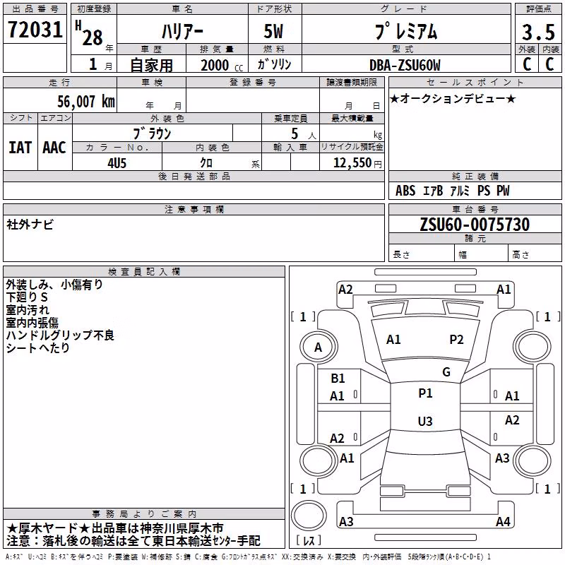 TOYOTA HARRIER