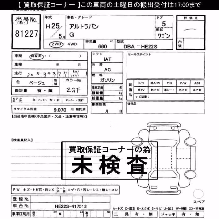 SUZUKI ALTO LAPIN