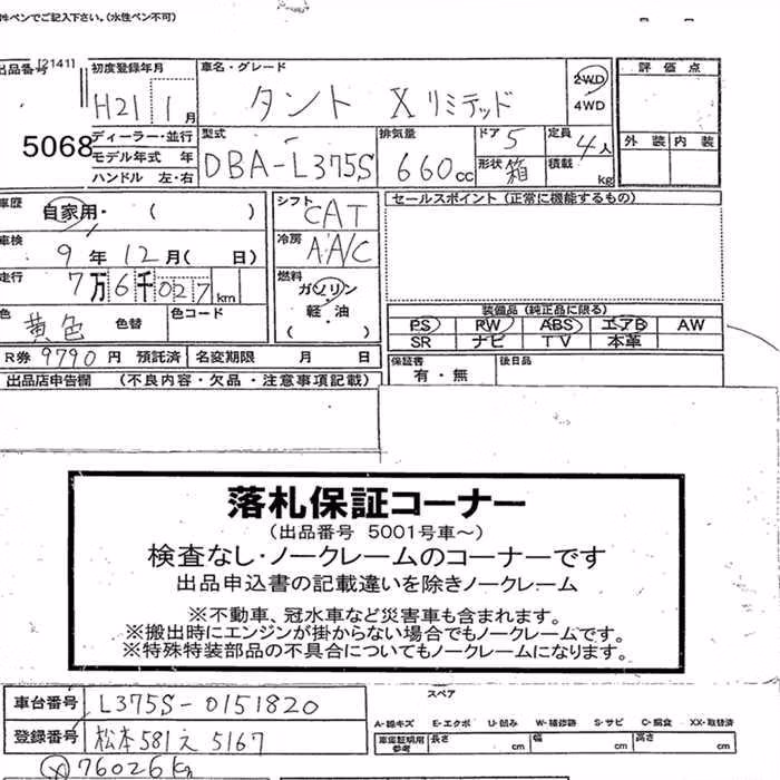 DAIHATSU TANTO