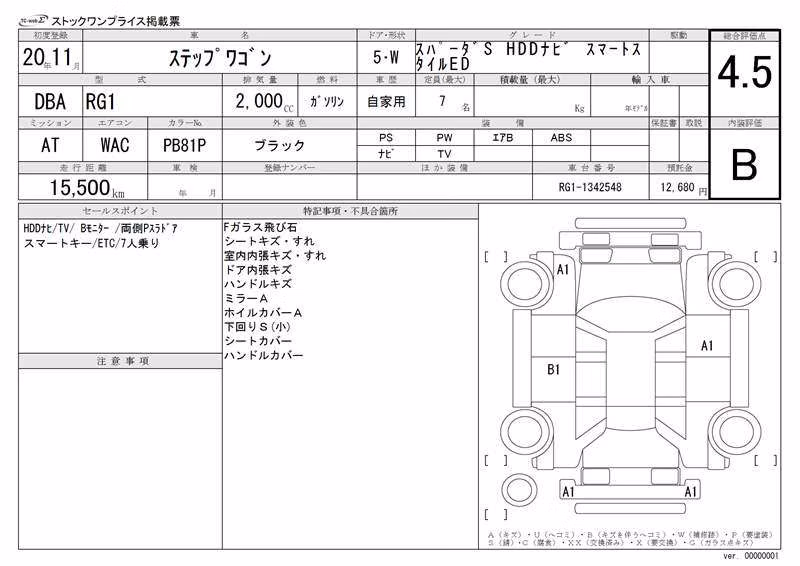 HONDA STEPWGN