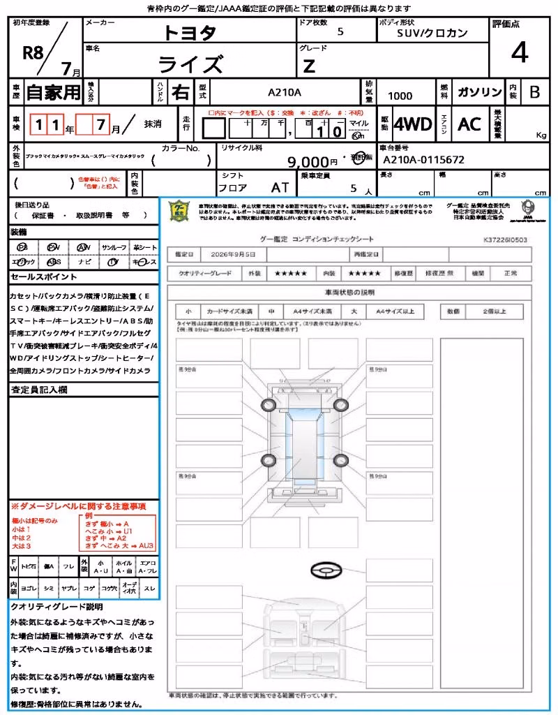 TOYOTA RAIZE