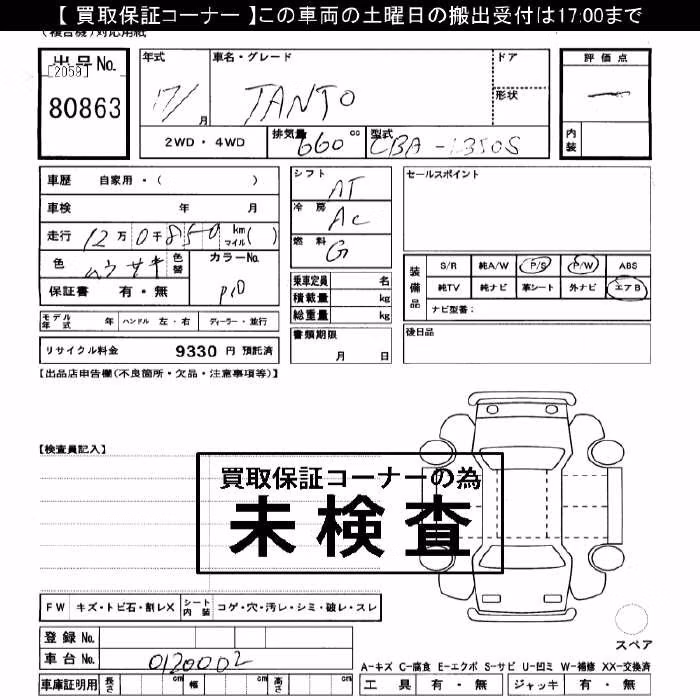 DAIHATSU TANTO