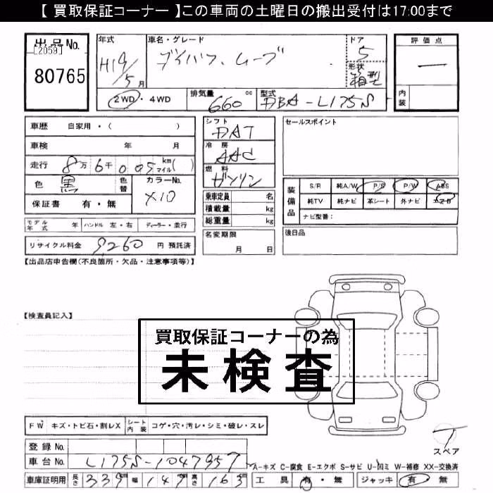 DAIHATSU MOVE