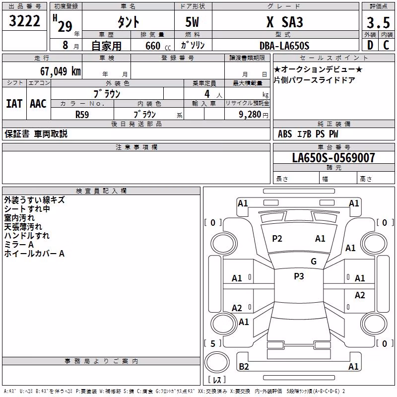 DAIHATSU TANTO