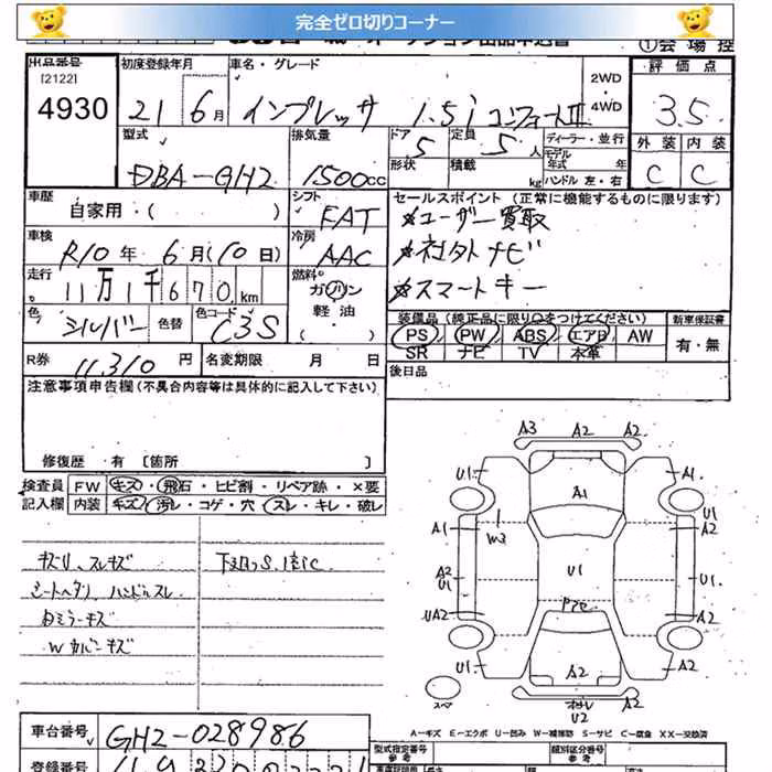 SUBARU IMPREZA
