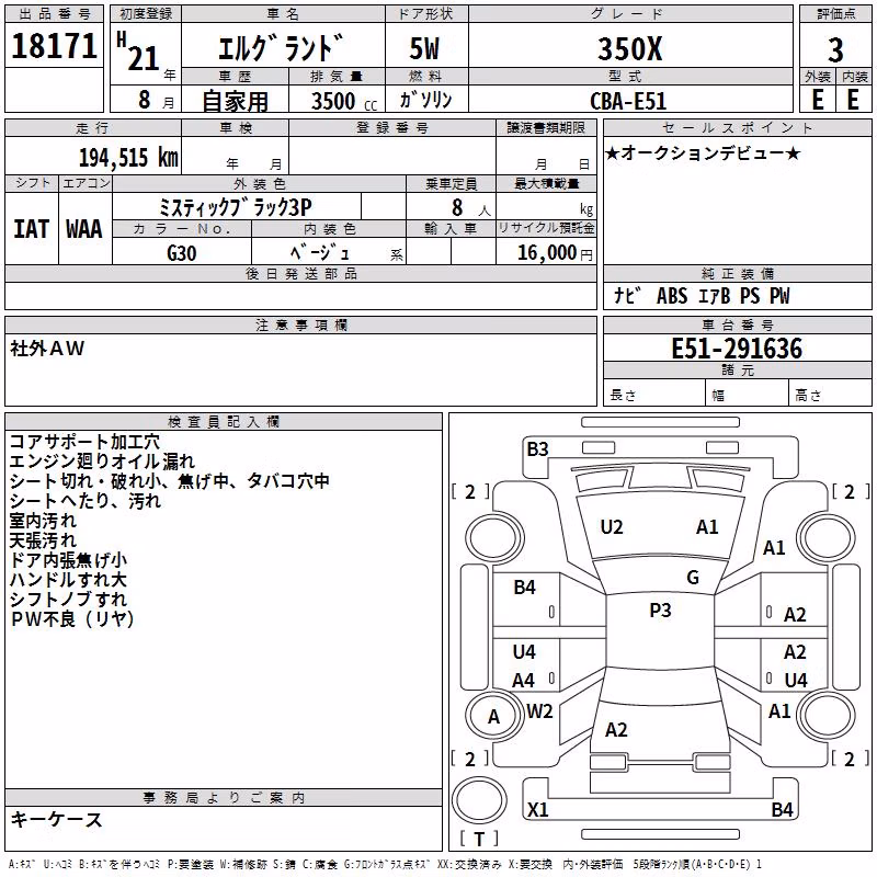 NISSAN ELGRAND