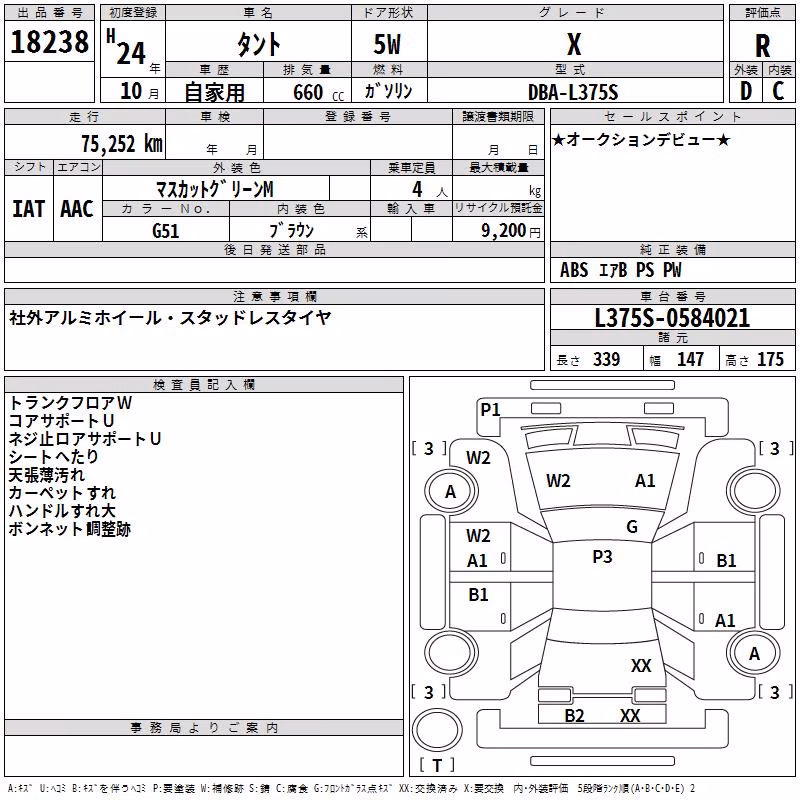DAIHATSU TANTO