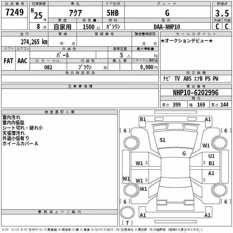 TOYOTA AQUA