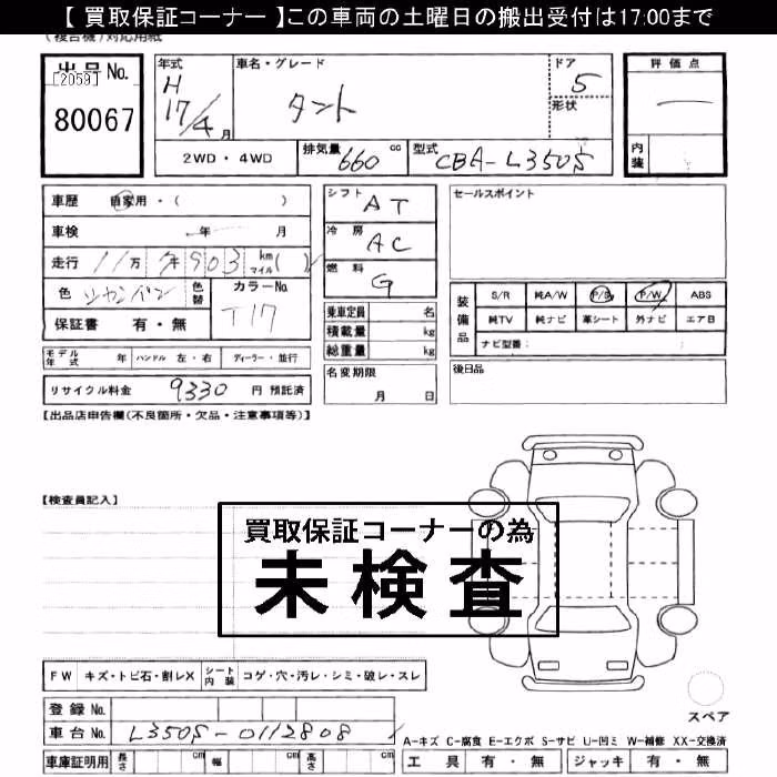 DAIHATSU TANTO