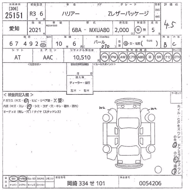 TOYOTA HARRIER