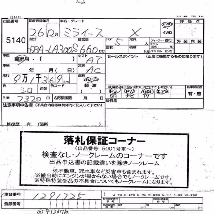 DAIHATSU MIRA E:S