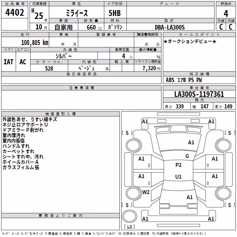DAIHATSU MIRA E:S