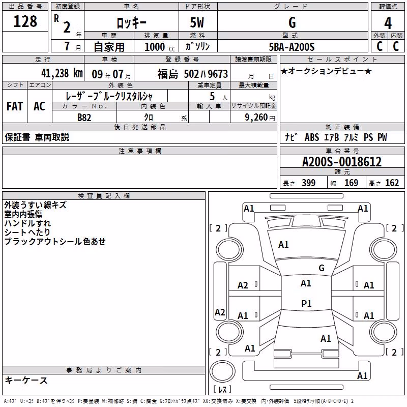 DAIHATSU ROCKY