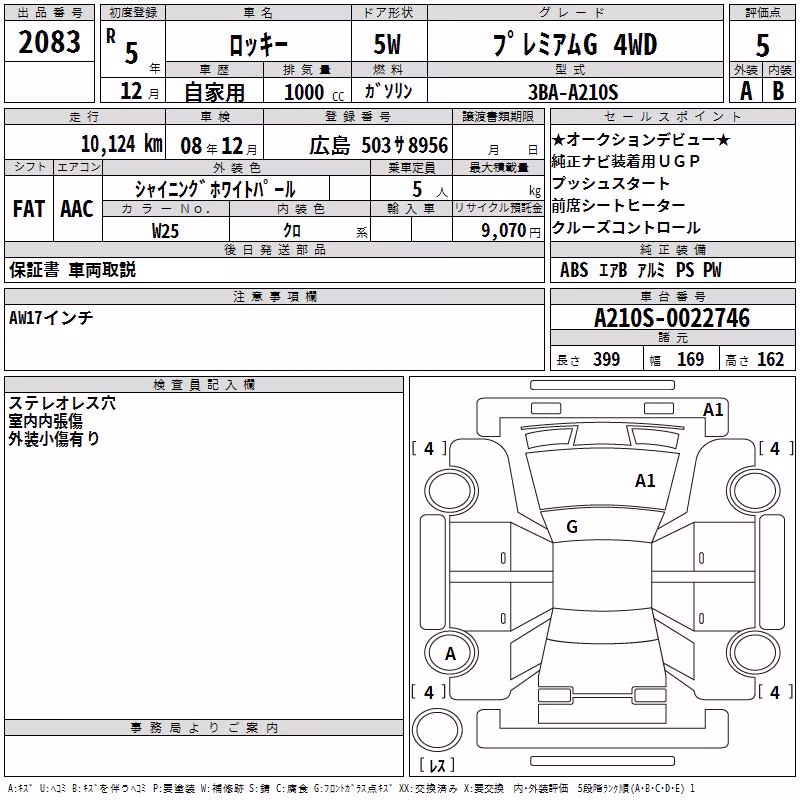 DAIHATSU ROCKY