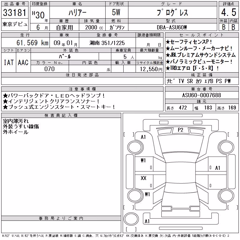 TOYOTA HARRIER