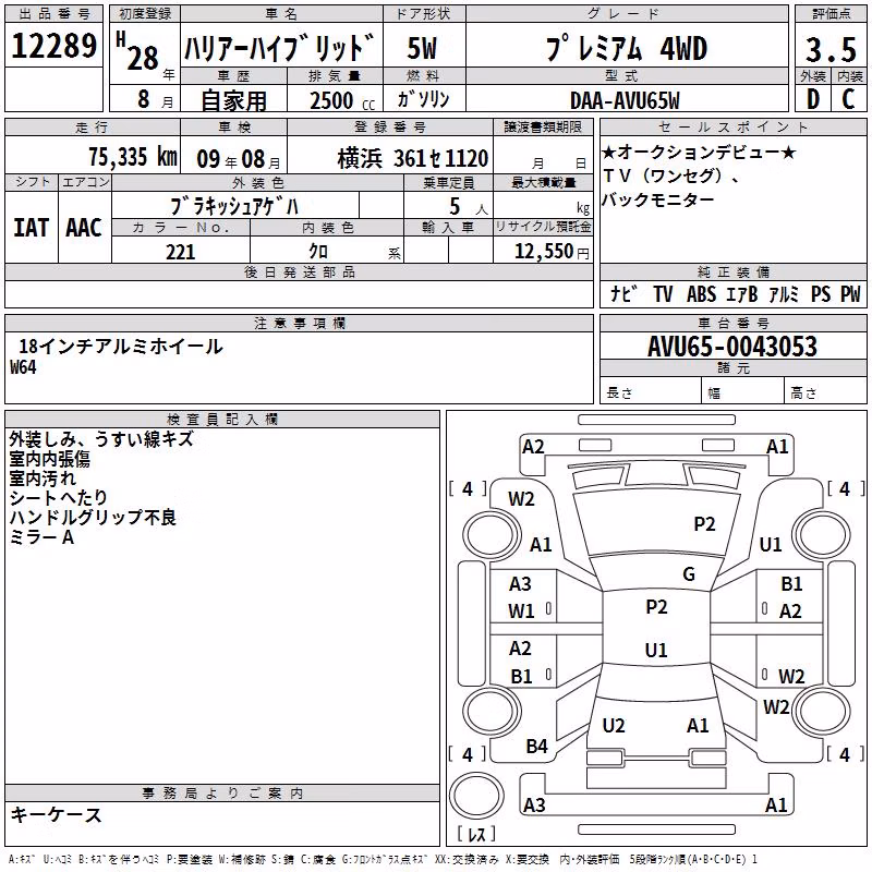TOYOTA HARRIER
