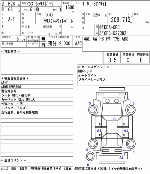 SUBARU IMPREZA