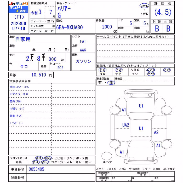 TOYOTA HARRIER