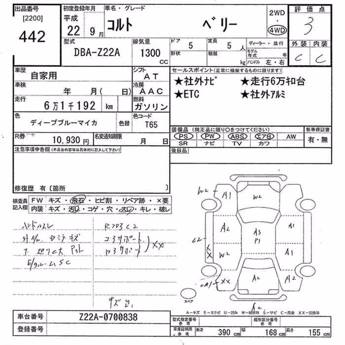 MITSUBISHI COLT