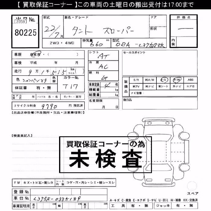 DAIHATSU TANTO