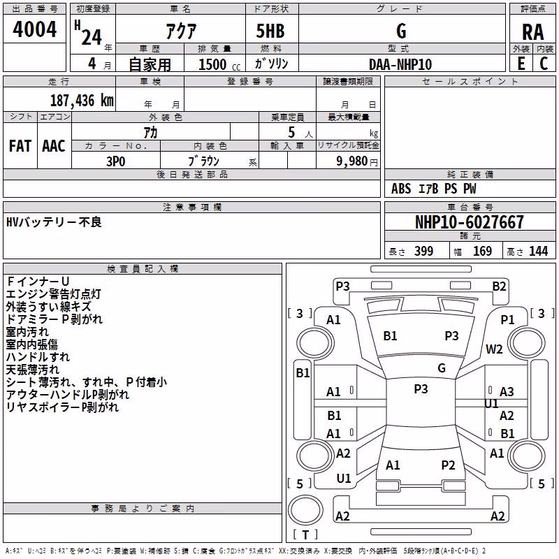 TOYOTA AQUA