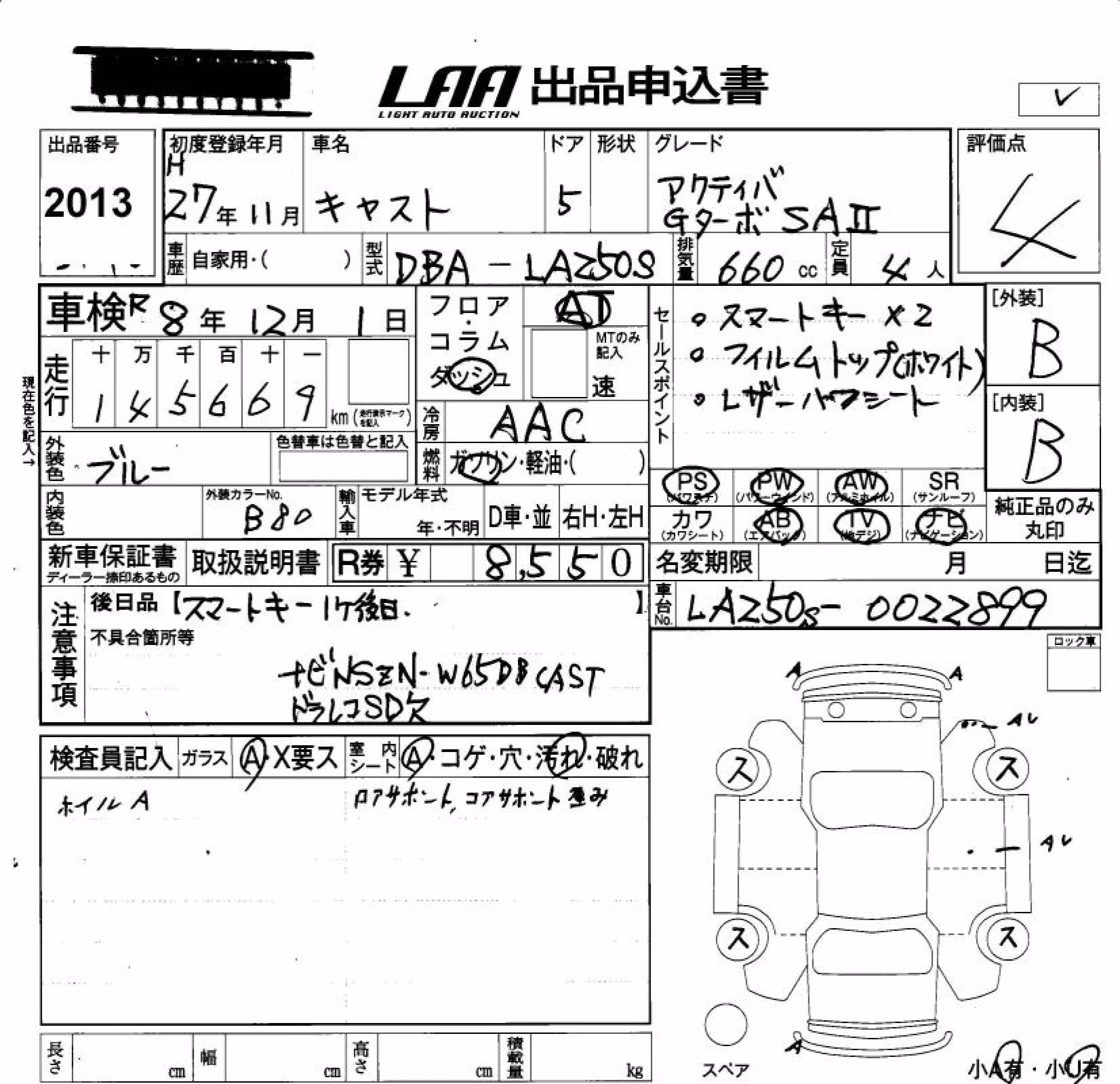DAIHATSU CAST