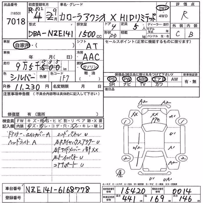 TOYOTA COROLLA AXIO