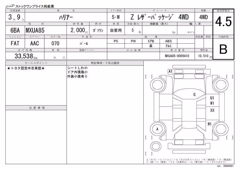 TOYOTA HARRIER