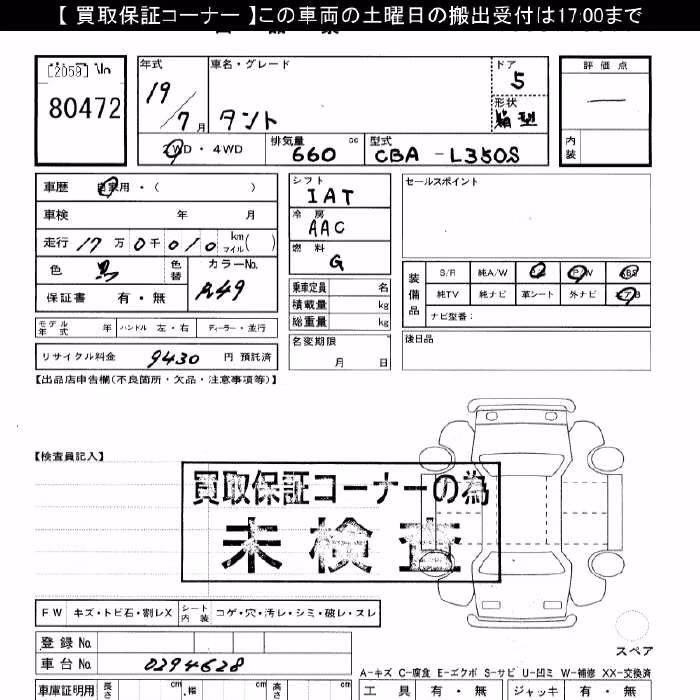 DAIHATSU TANTO