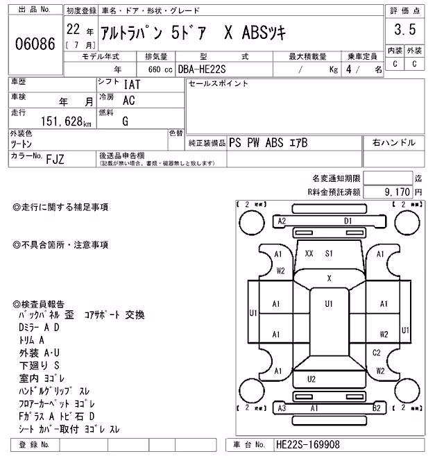 SUZUKI ALTO LAPIN
