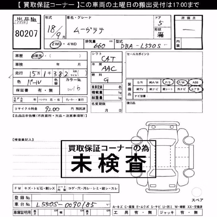 DAIHATSU MOVE LATTE